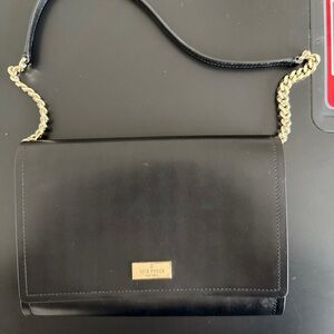 Kate Spade Black Leather Shoulder or Clutch Bag